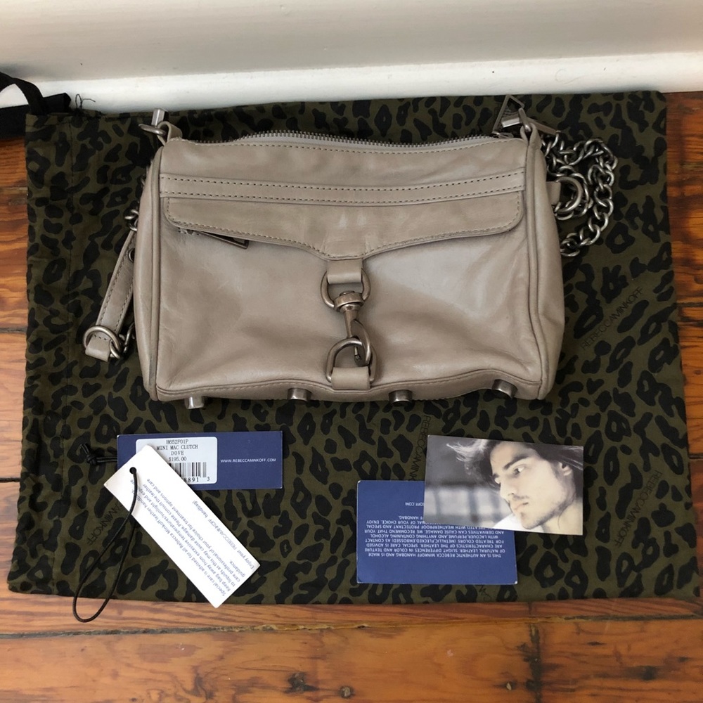 Rebecca Minkoff Mini MAC - Dove Grey